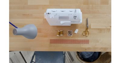 sewing machine and tools