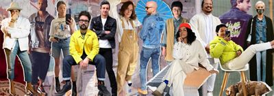 Collage of Levi's employees.