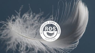 Responsible Down Standard Certified.