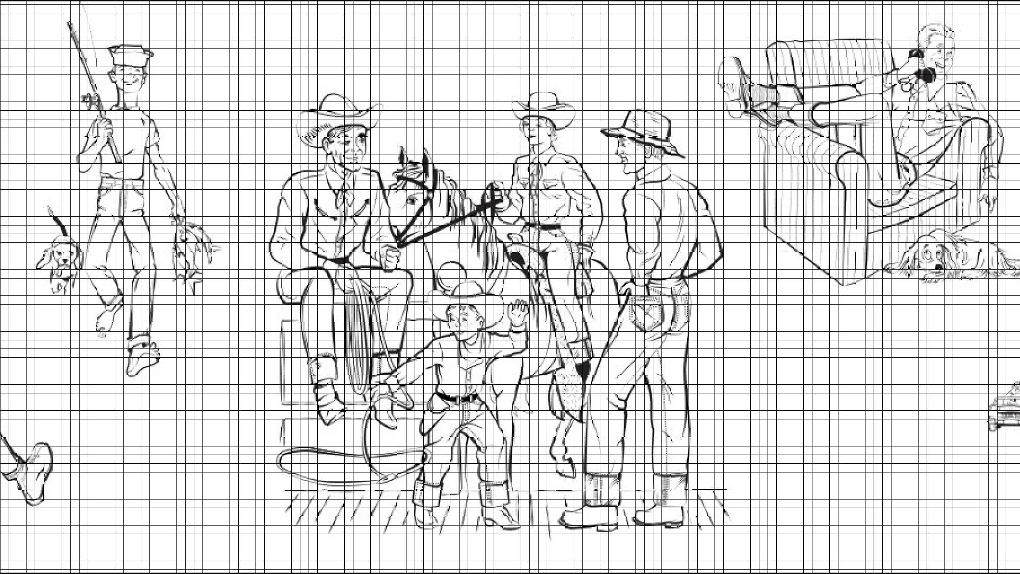 GET A LOAD OF THIS OLD-TIMEY LEVI’S® COLORING BOOK WE MADE