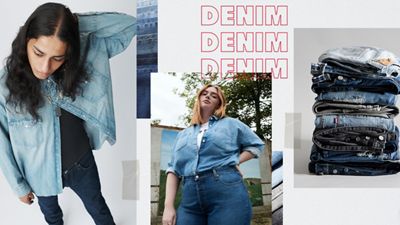 People wearing Levi's® denim pieces