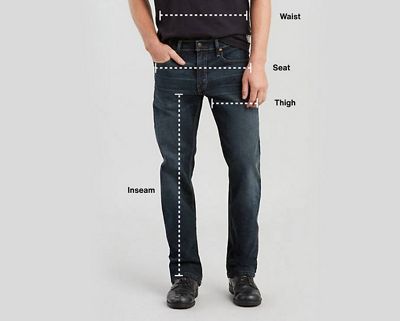 Levi's® Size Chart | Levi's® Fit Guide | Levi's® GB