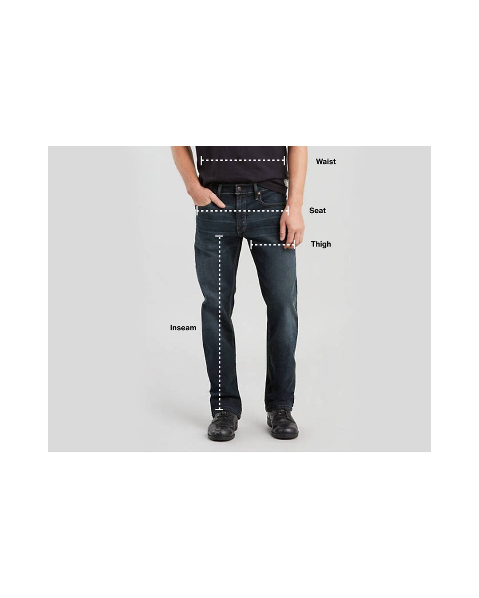 Executie Bestrating sigaar Jeans maattabel | Levi's® maattabel | Levi's® NL