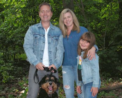 A video of Jaye and her family wearing 70'S HIGH RISE SLIM STRAIGHT WOMEN'S JEANS, CROPPED WIDE LEG BIG GIRLS JEANS 7-16 and BLANKET BACK TRUCKER JACKET