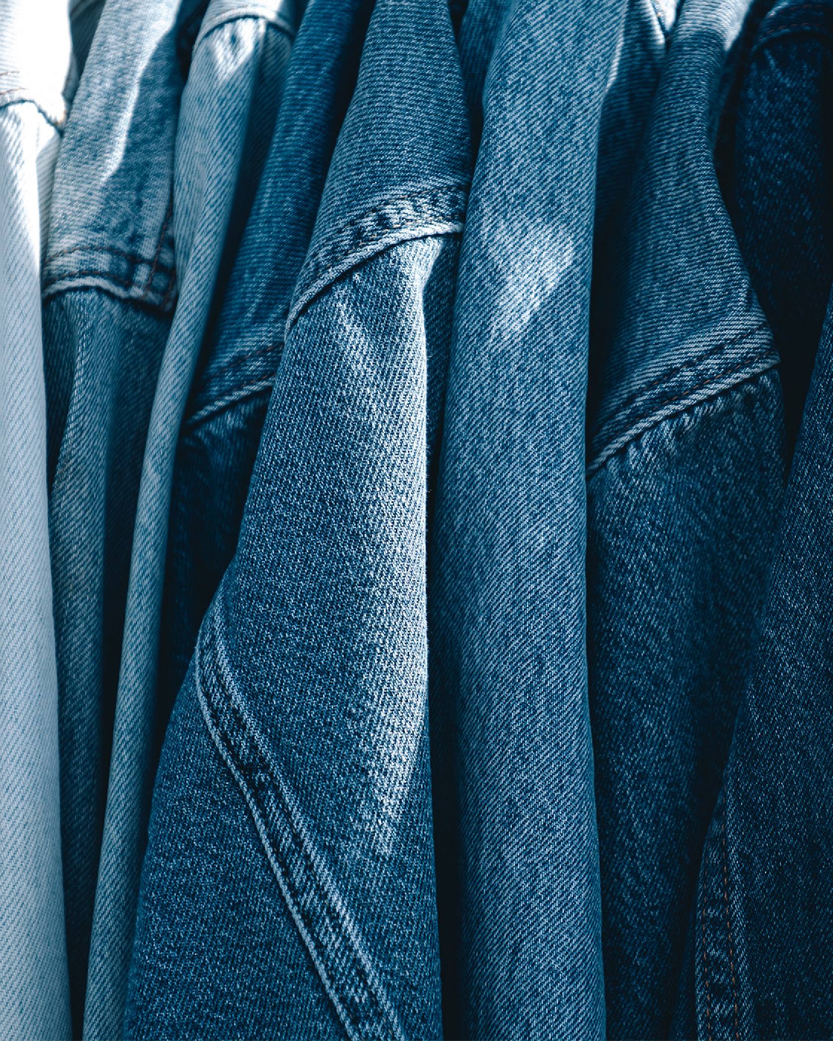 A photo of Levi's jean jackets
