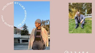 Man in sweater standing outside.