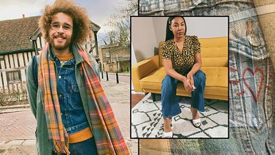 Collage of Levi's employees.