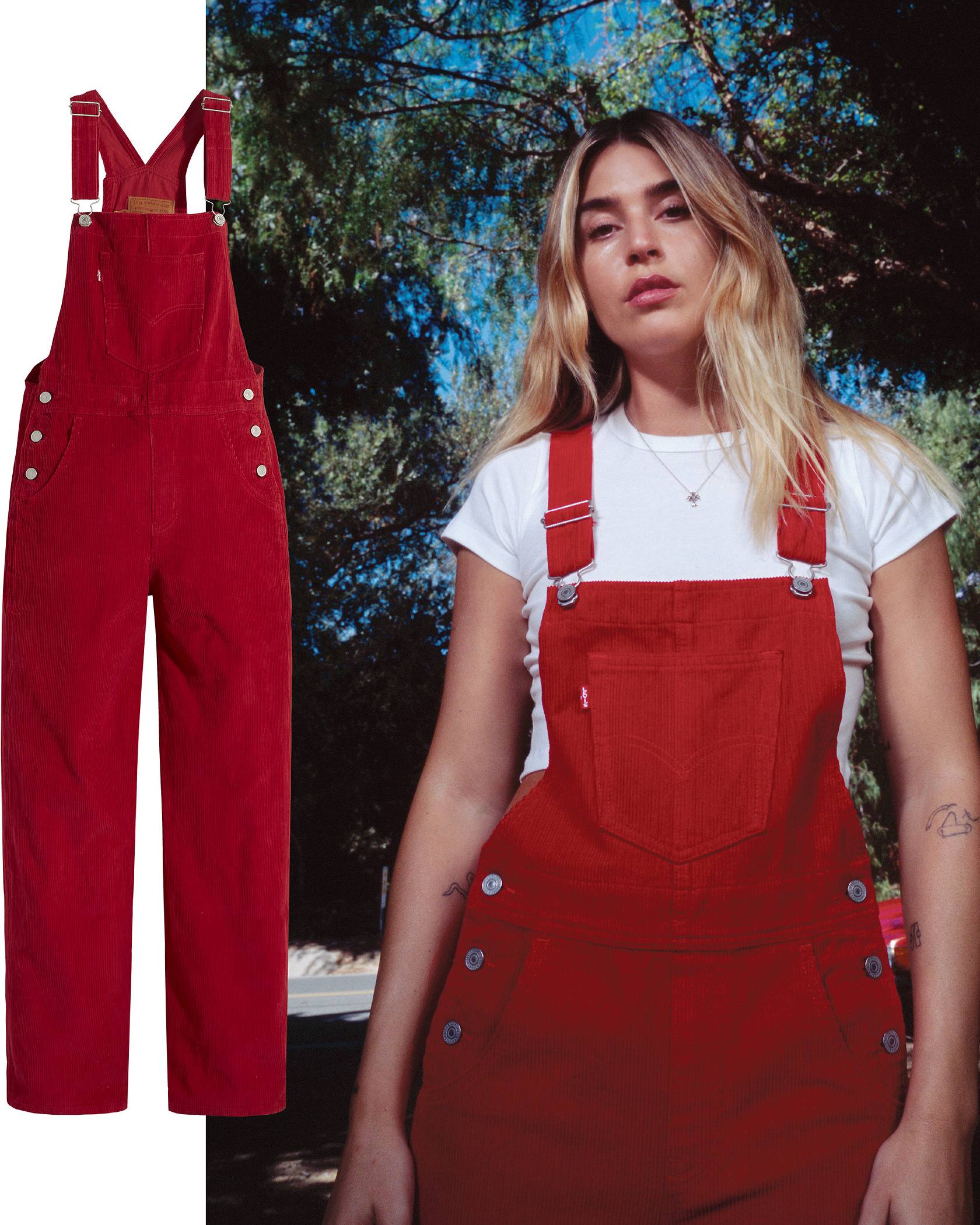 How to style a dungaree dress