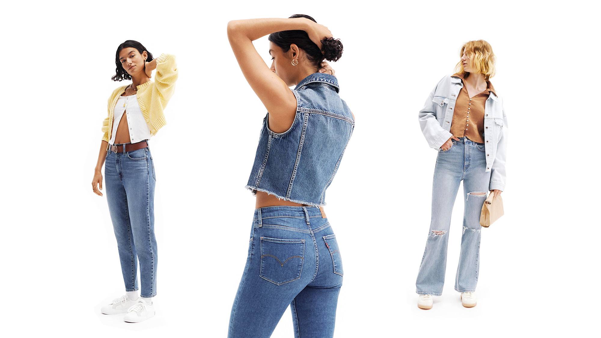 How to Style High Waisted Jeans | Off the Cuff – Levi’s