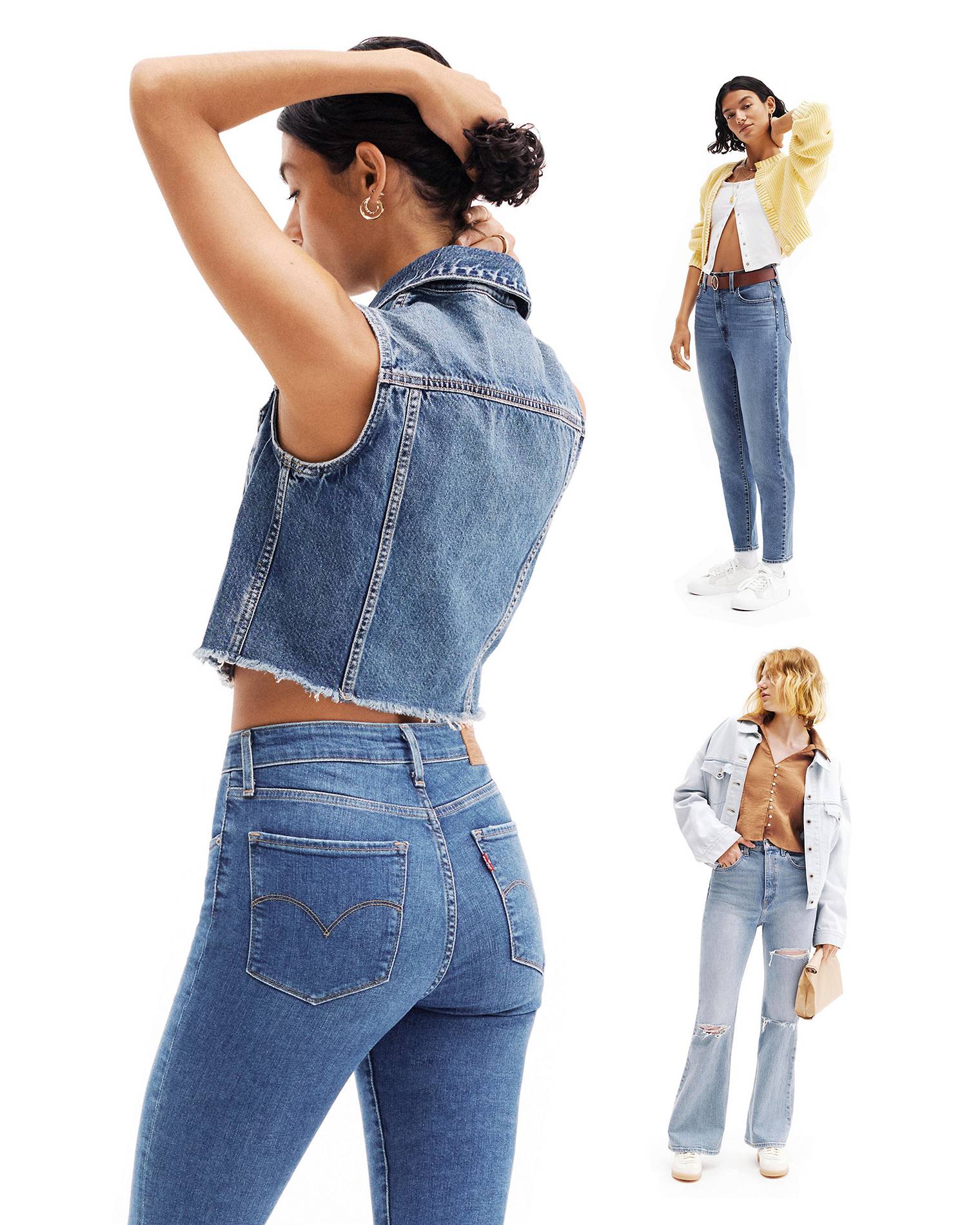 How to Style High Waisted Jeans