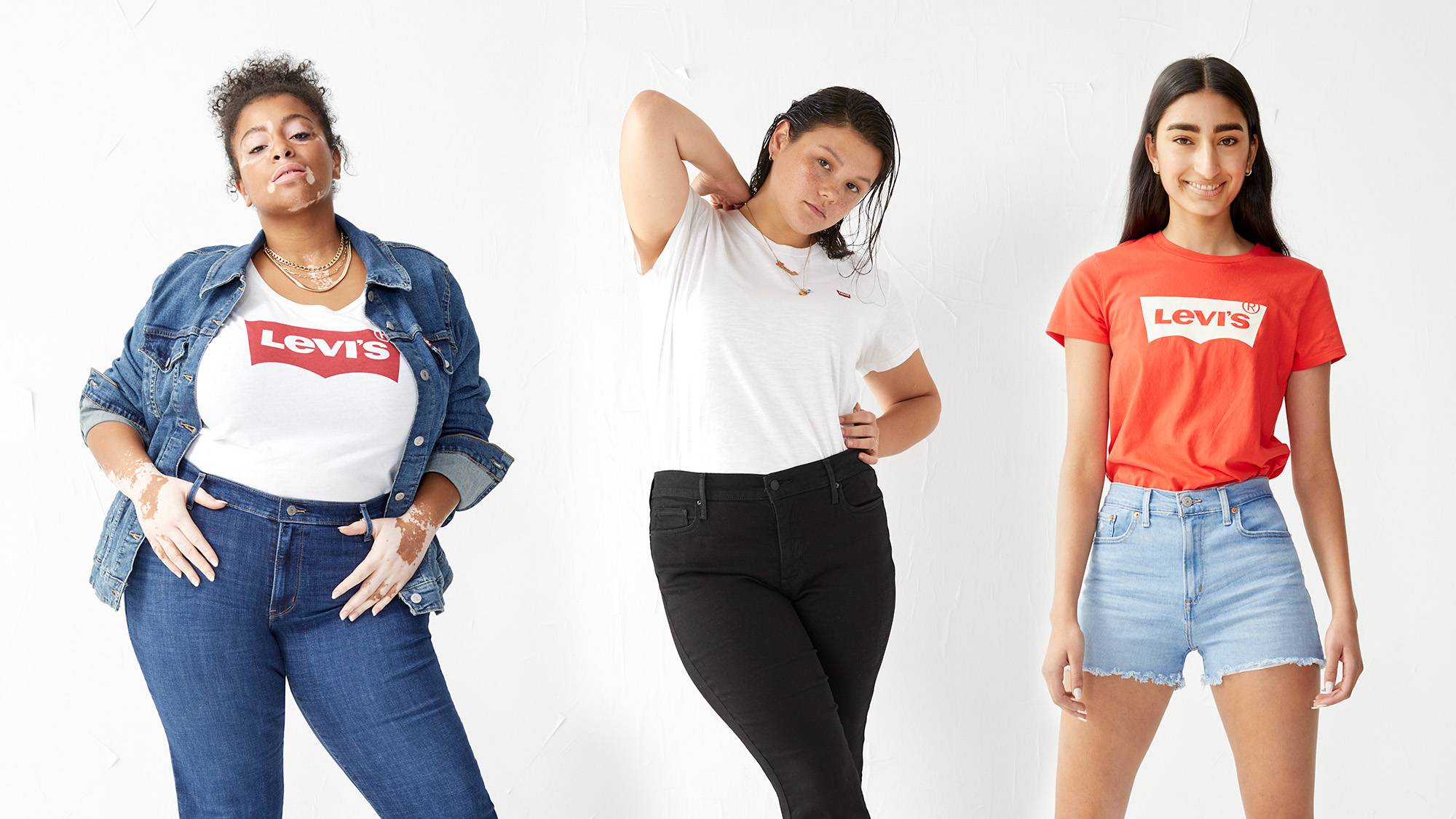 Find Your Tee Fit - Women featured with various shirt fits