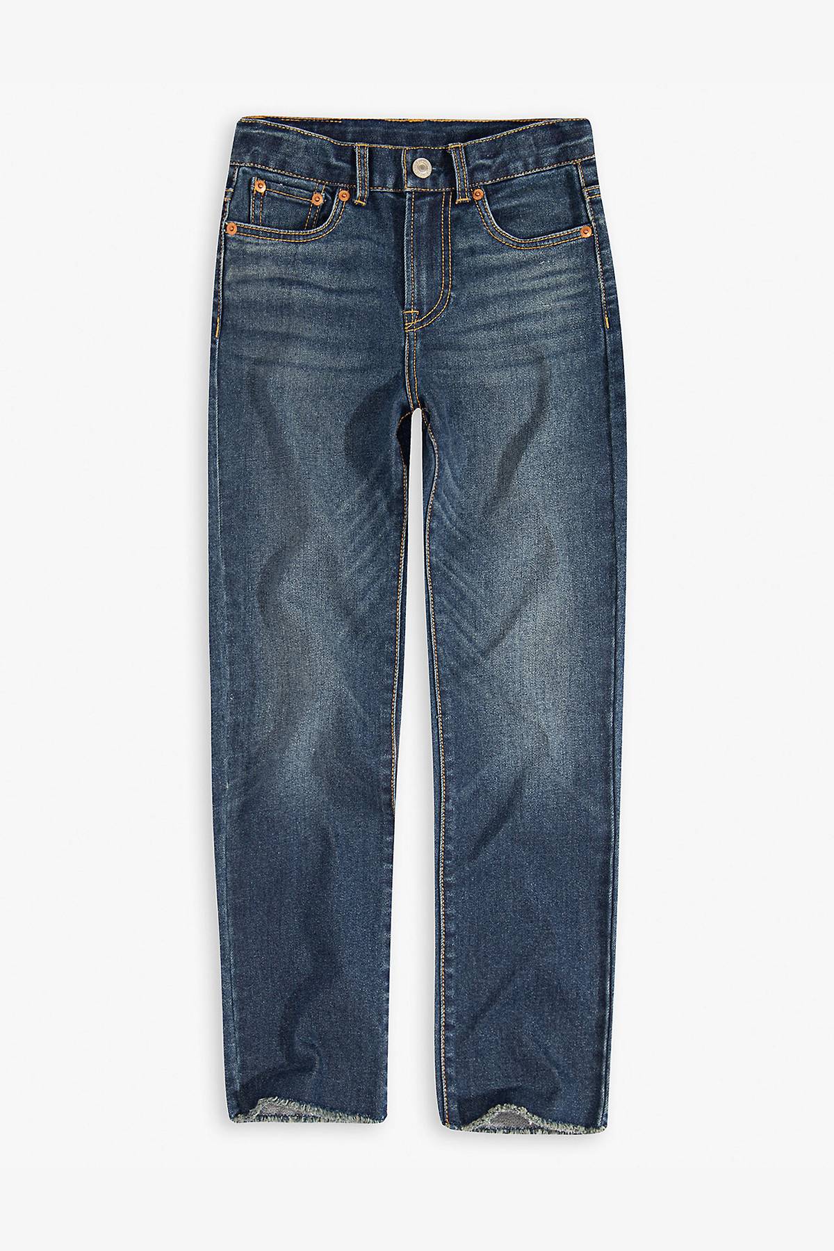 Levis Girls High Rise Ankle Straight