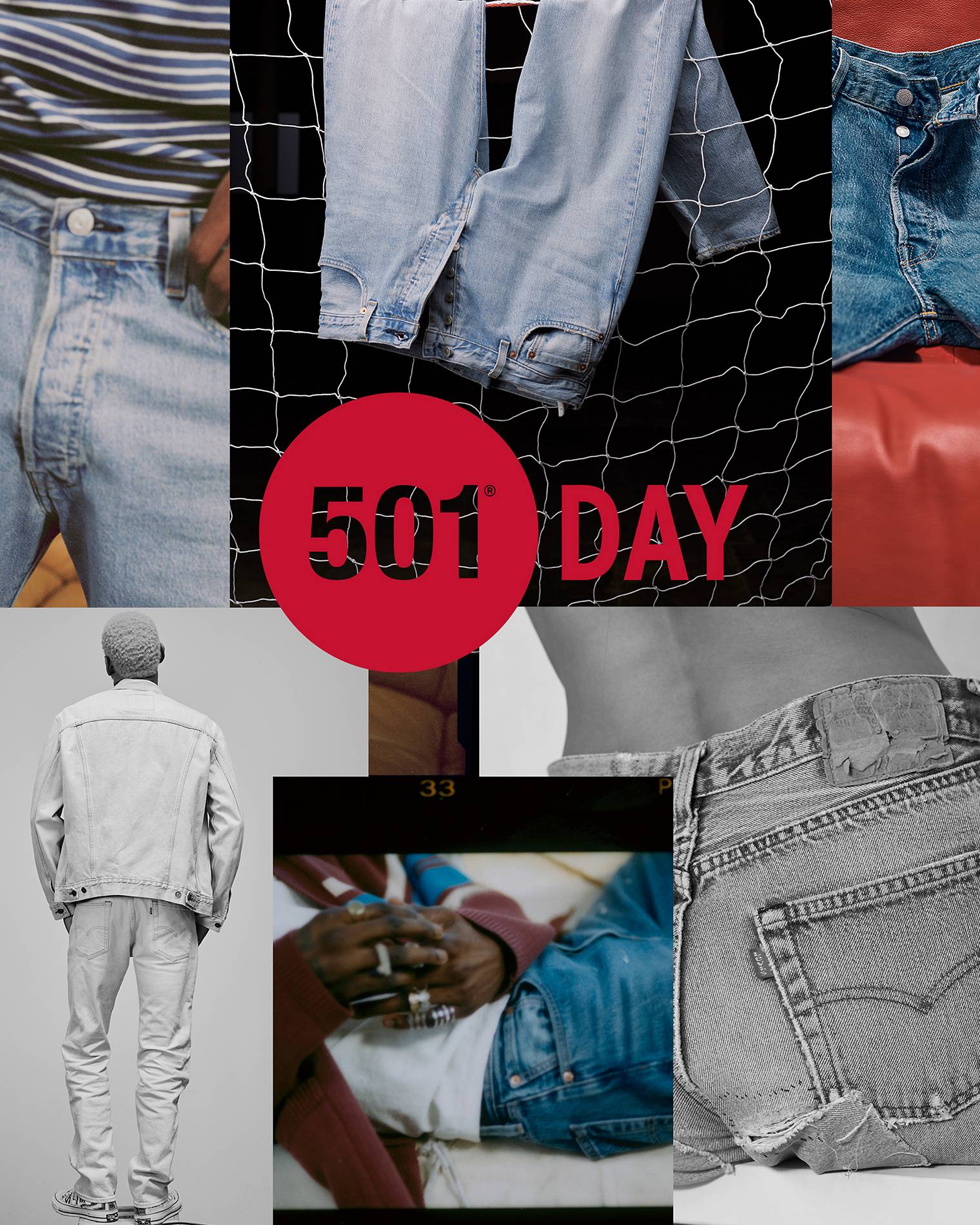 Levi’s 501® Jeans styled in differently on celebrity social media influencers