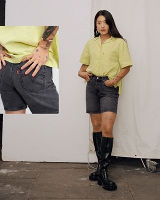 Peggy Gou wearing Levi's 501