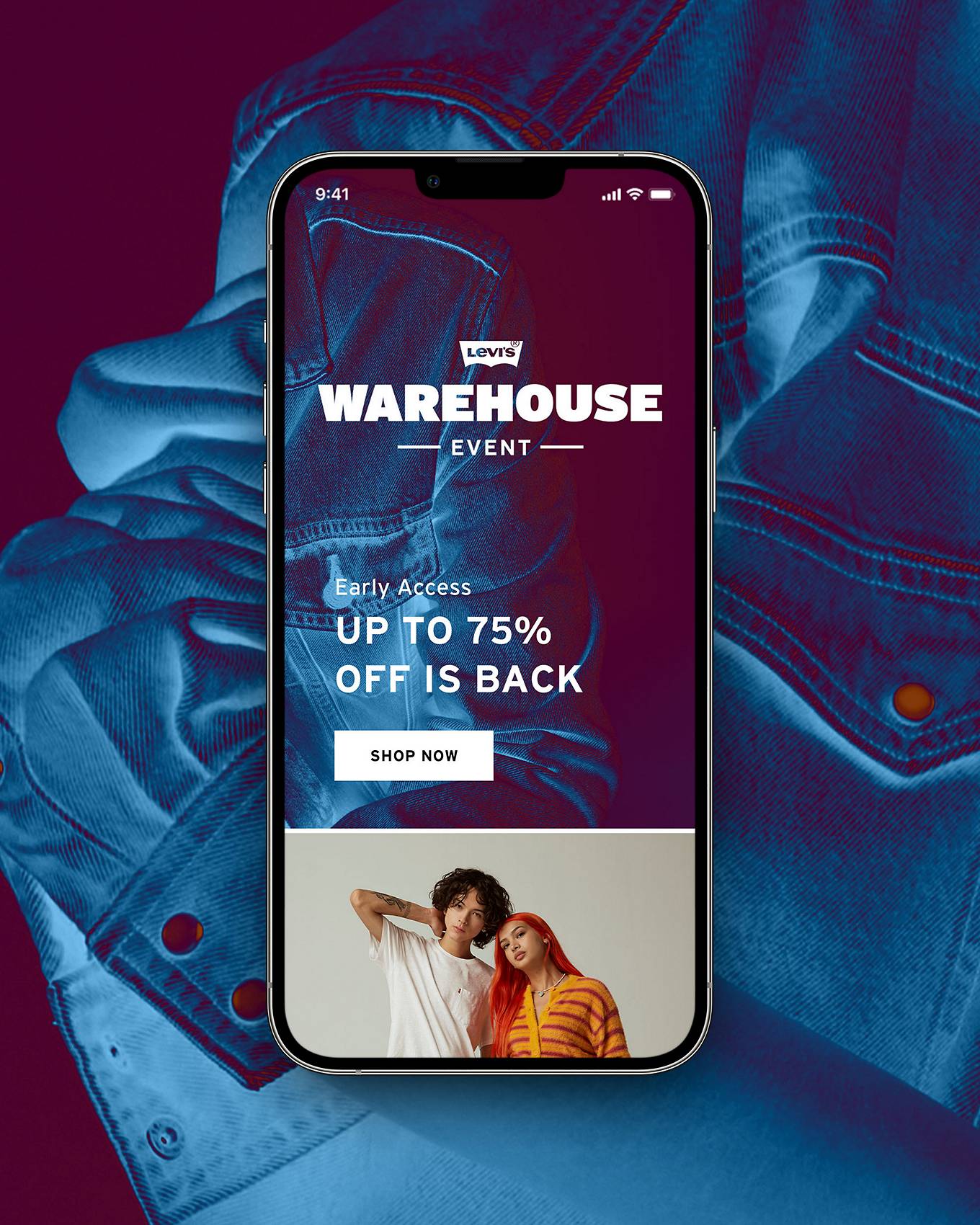 App Only Promos - Early Access to the Warehouse Event app card teaser