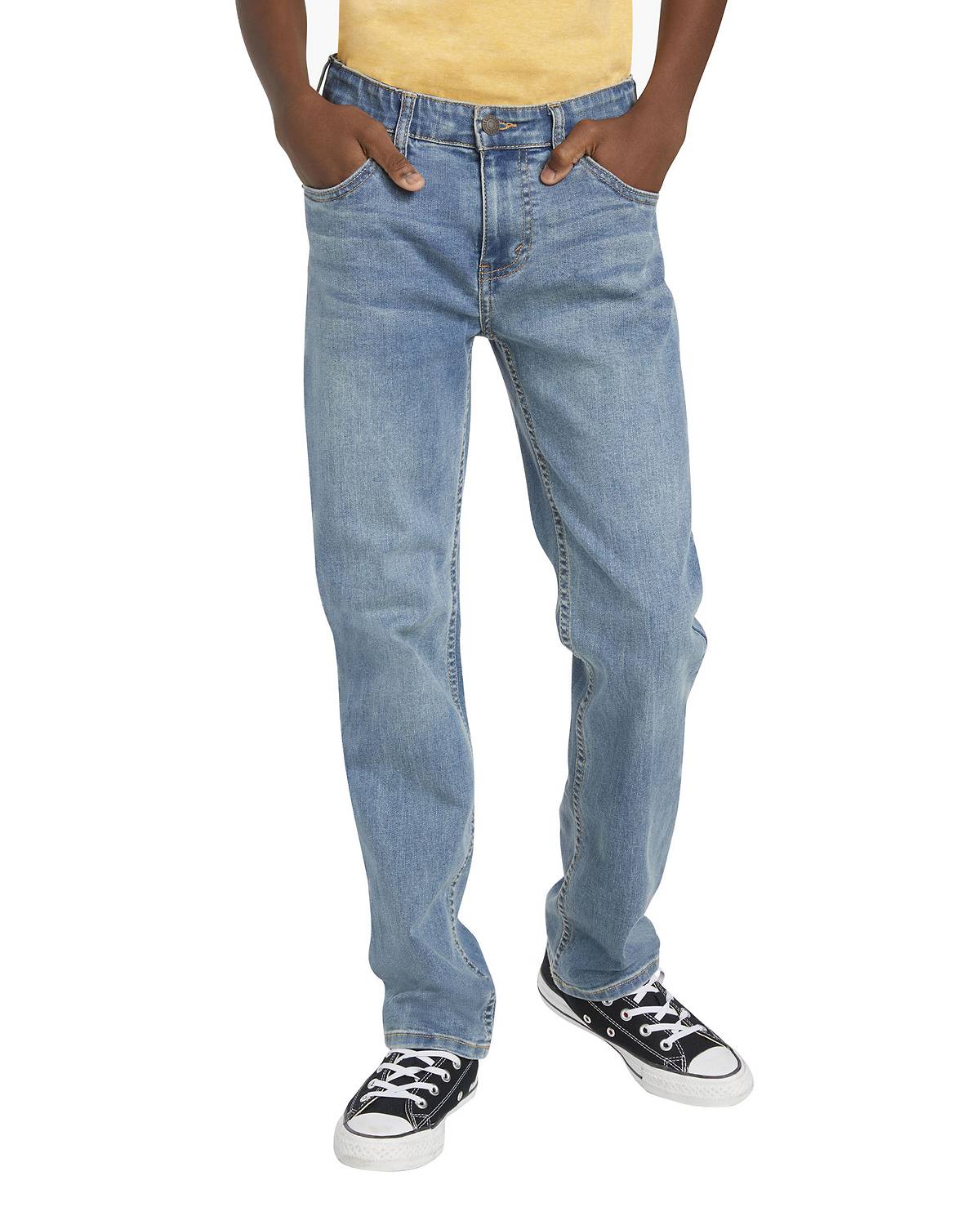 Boy wearing 502™ Taper Jeans