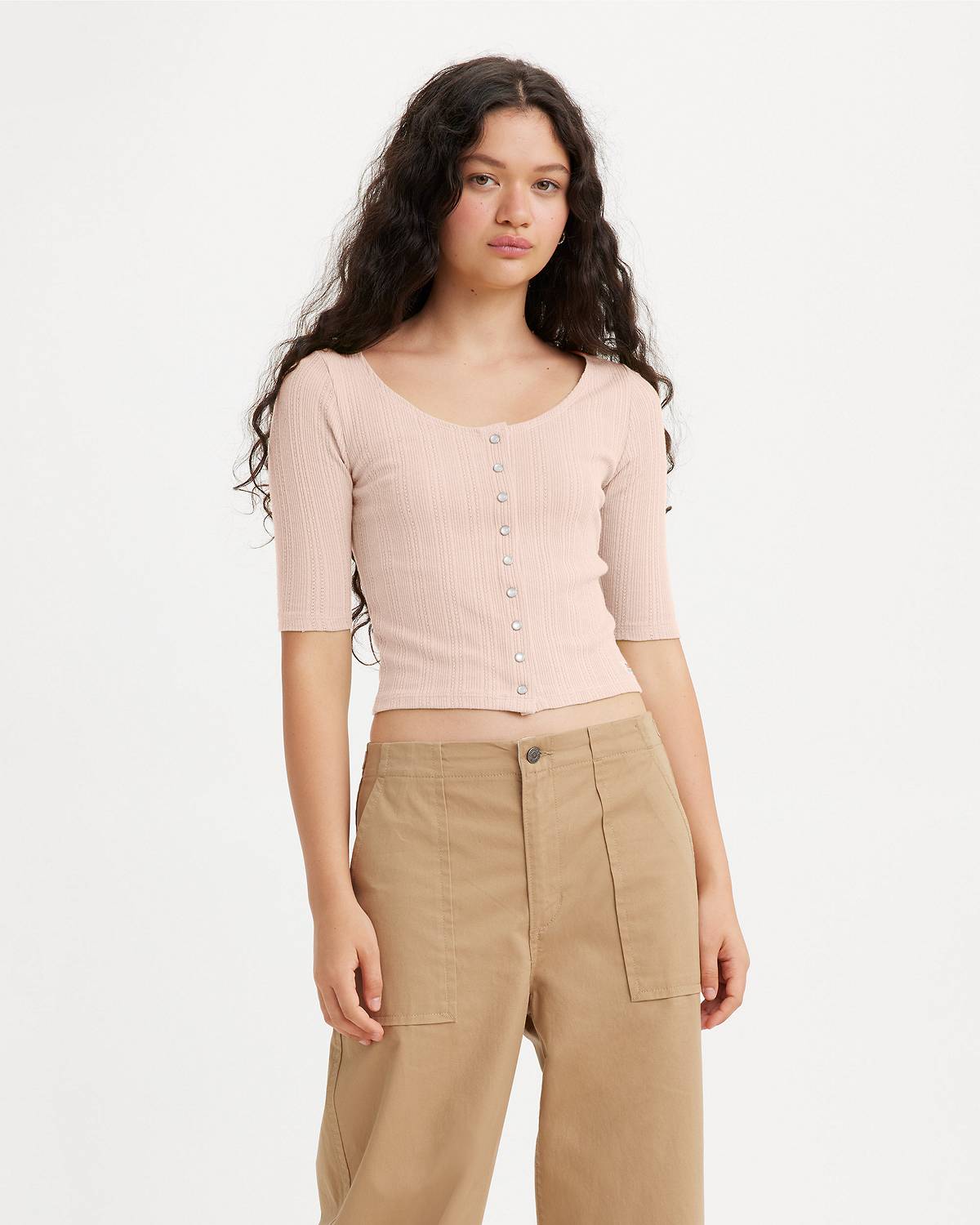 DRY GOODS POINTELLE TOP