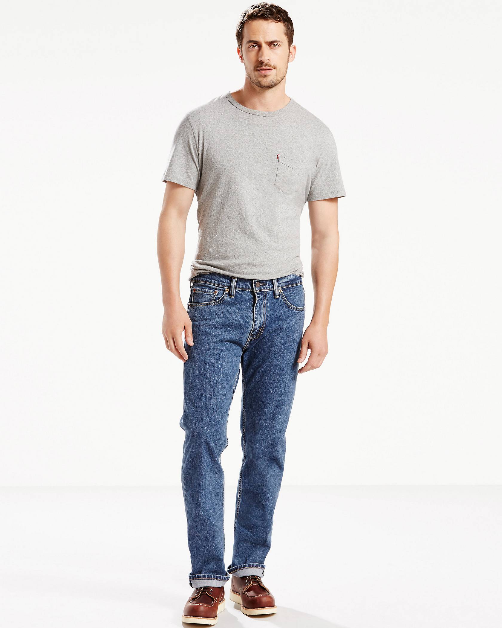 Man wearing 505™ REGULAR. levis_top_10_best_mens_jeans