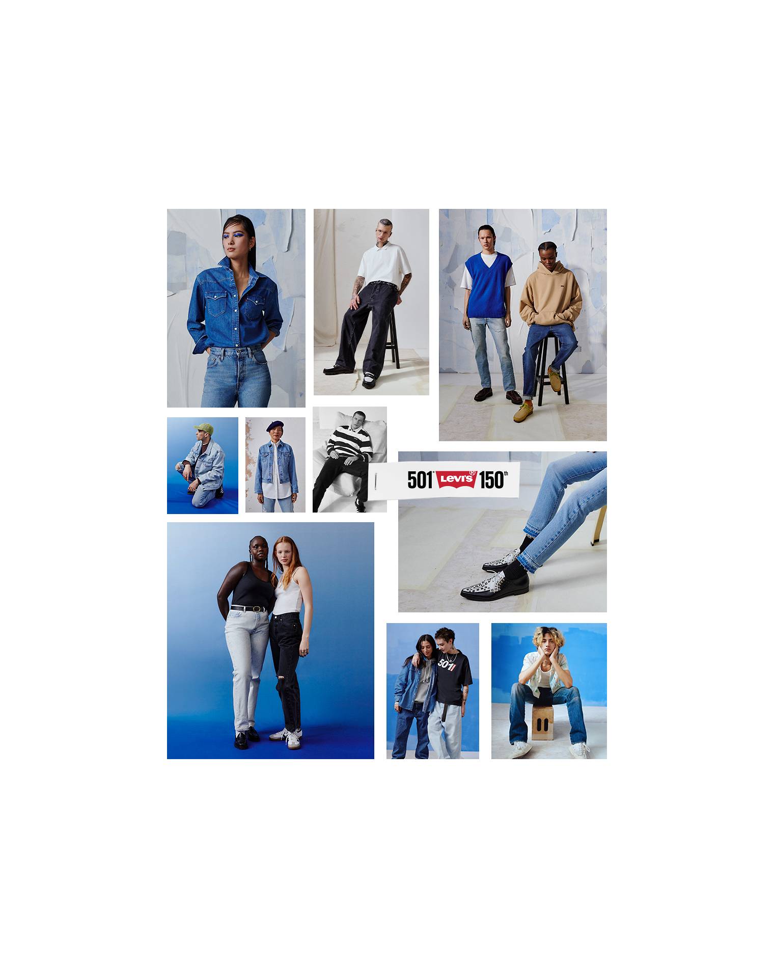 That old blue magic: the relaunch of Levi's 501 jeans - fashion archive, Jeans