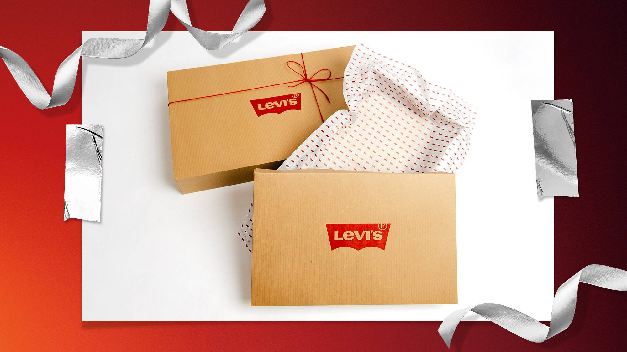 Image of Levi's gift boxes