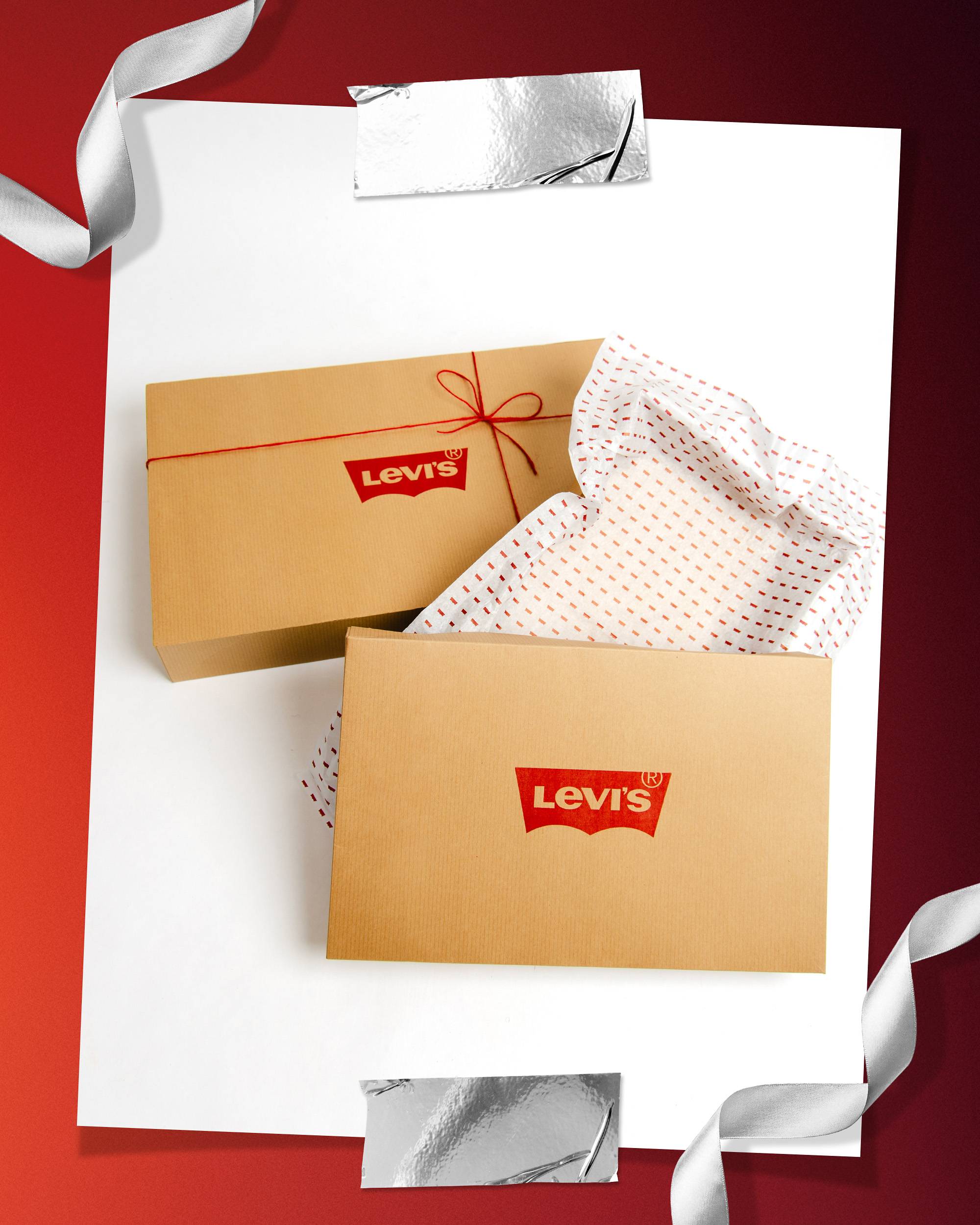 Image of Levi's gift boxes