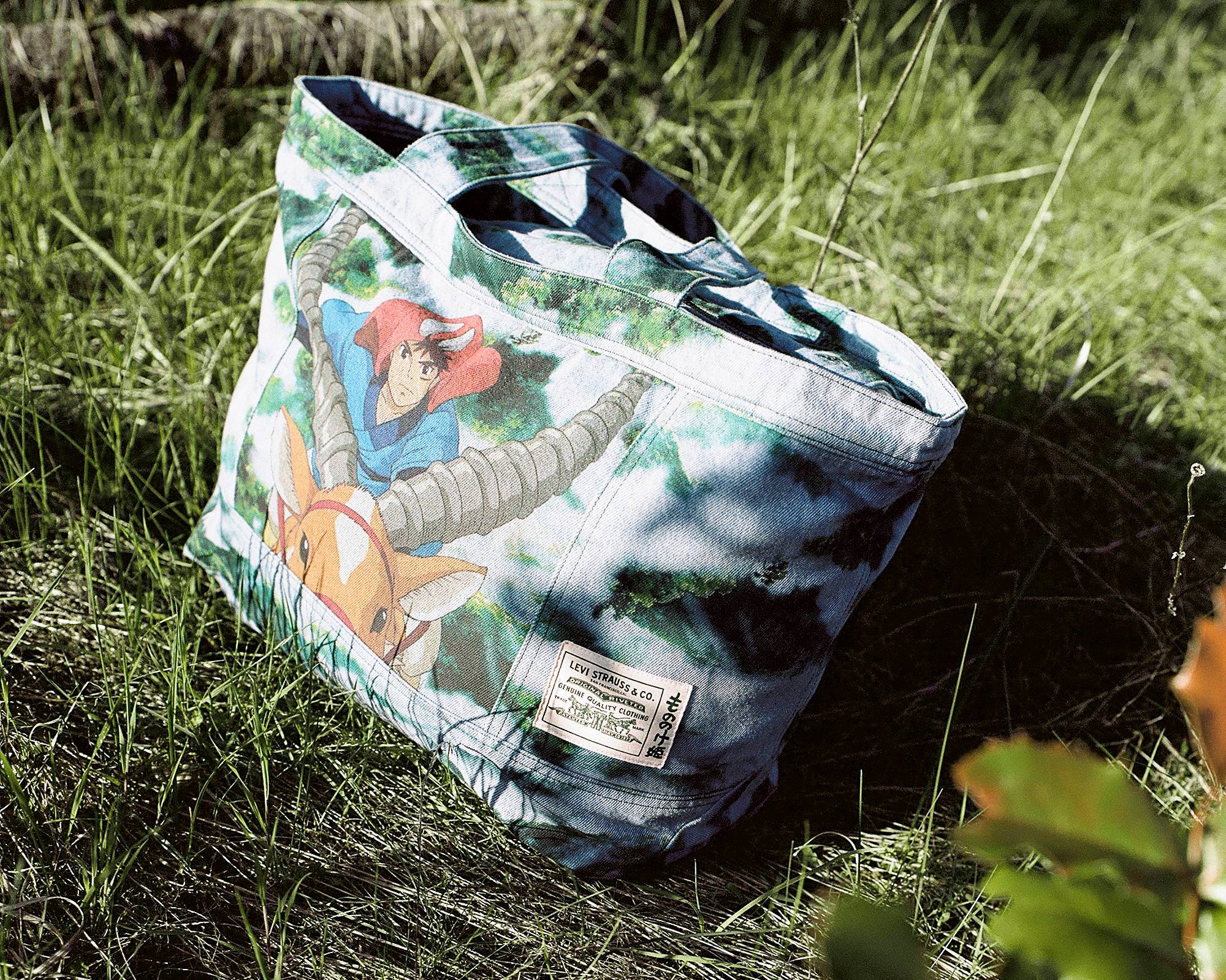 Image of Levi's® x Princess Mononoke bag in forest setting