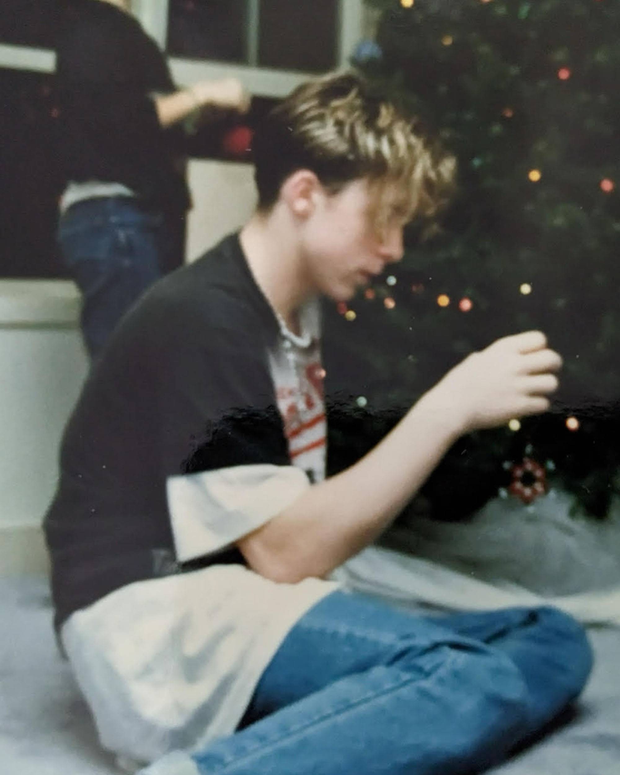 Mark Avery as a teen in 501® jeans