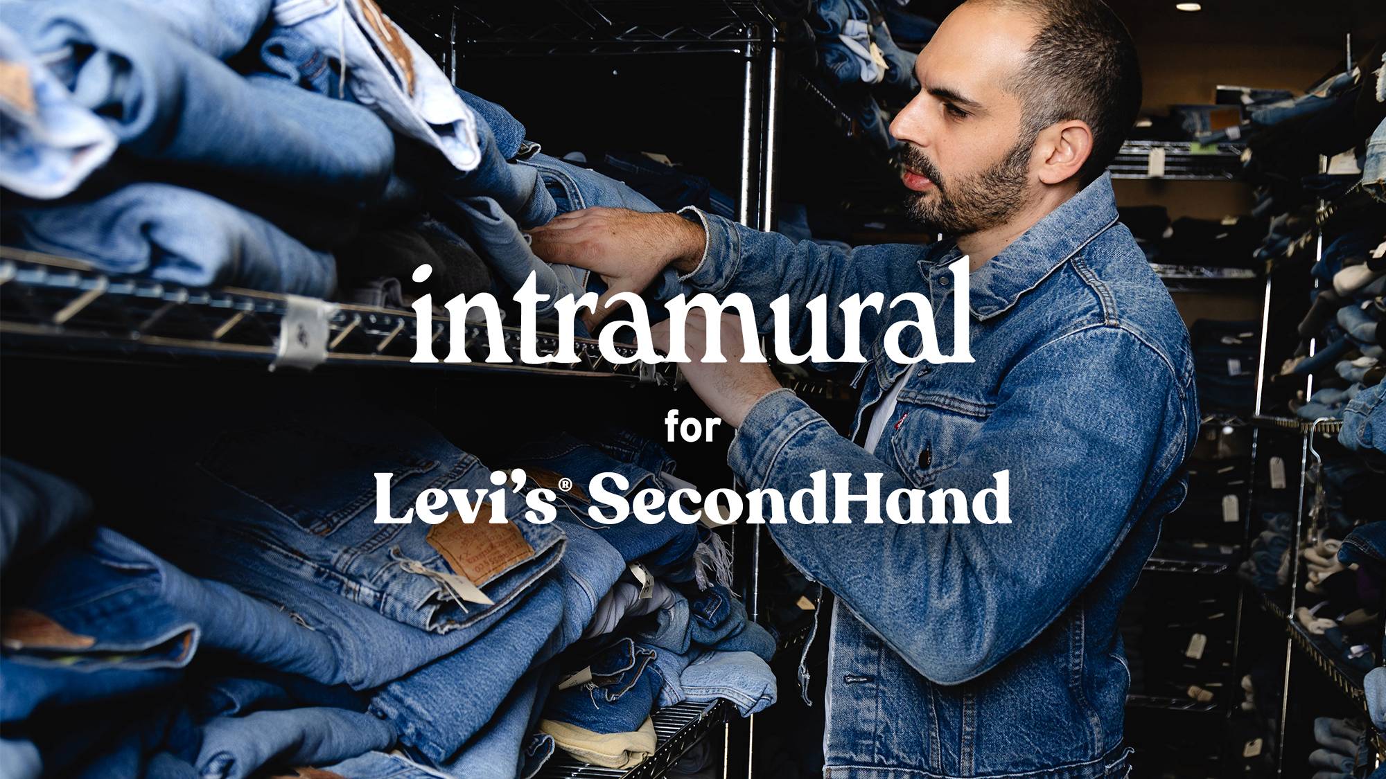 Intramural for Levi’s® SecondHand Header