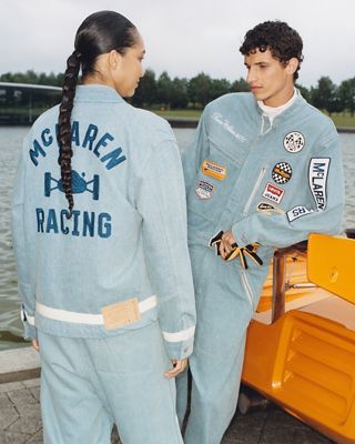 Image of Levi's x McLaren collaboration.