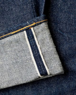 Closeup image of jeans.