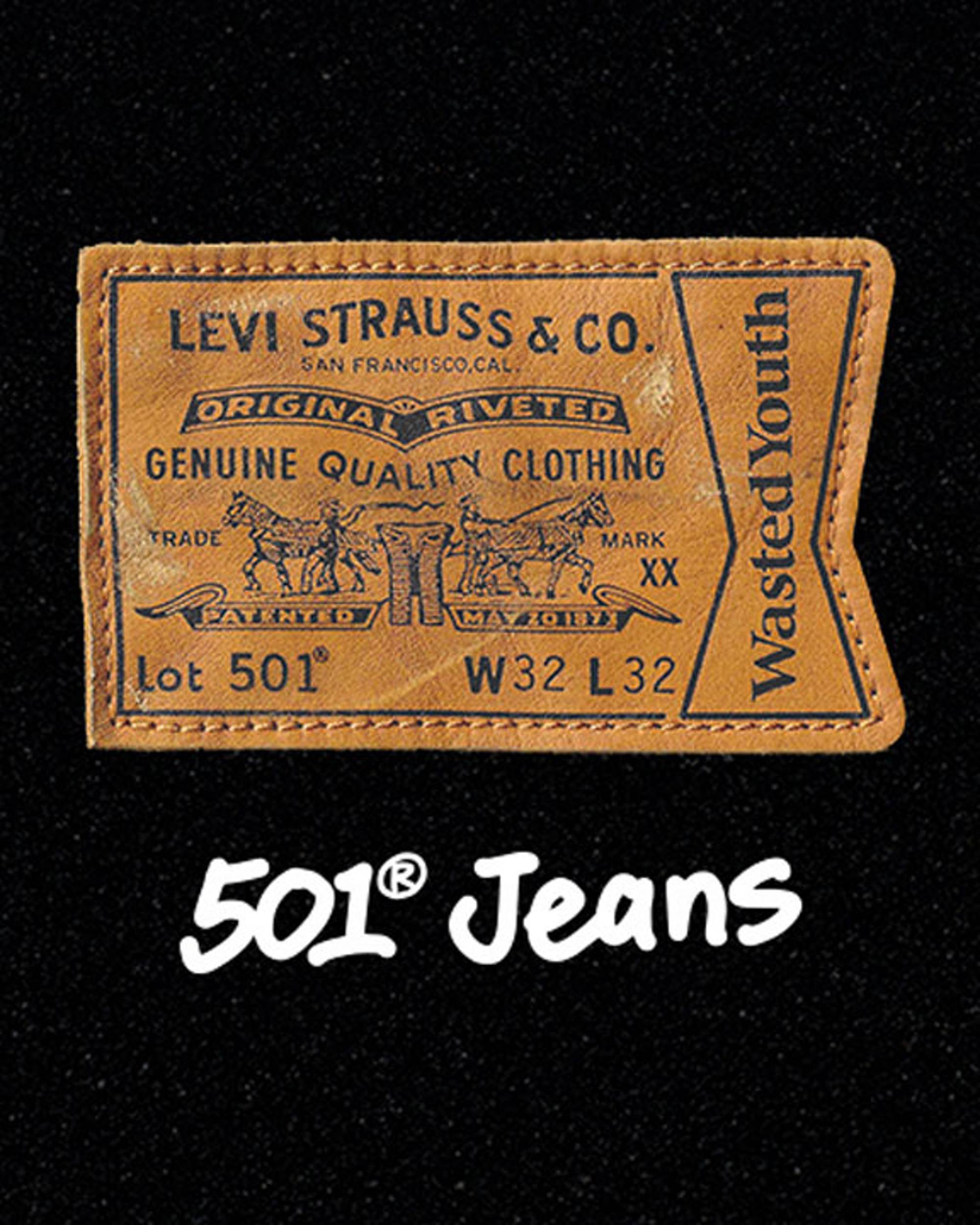 LEVI'S® X WASTED YOUTH. 501® '93 Straight by VERDY. | Off LEVI'S® X WASTED YOUTH. 501® '93 Straight by VERDY. | Off