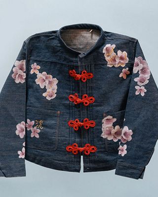 Three different customized trucker jackets