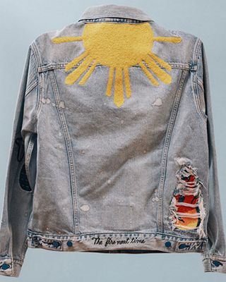 Three different customized trucker jackets