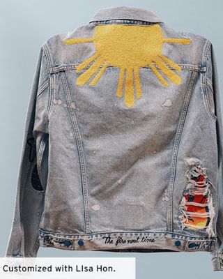 a customized trucker jacket