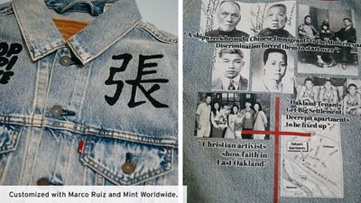 a customized trucker jacket