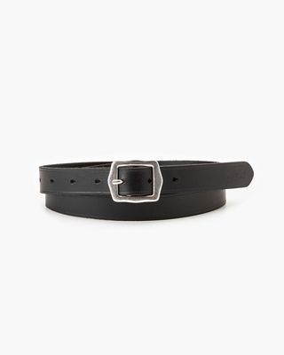 Black thin belt.