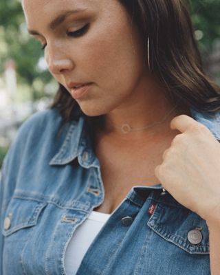 showcasing 4 images of woman