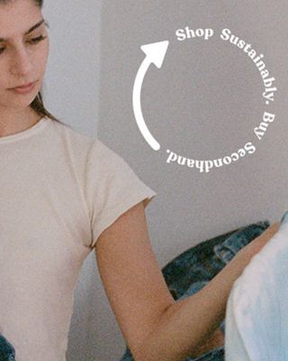 Liana Satenstein going through her closet