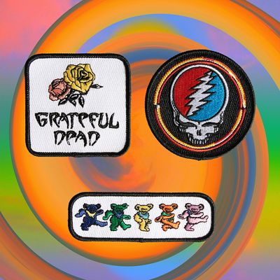 GWP Grateful Dead patches.
