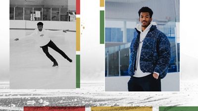 Gabriel Farand, a young competitive figure skater