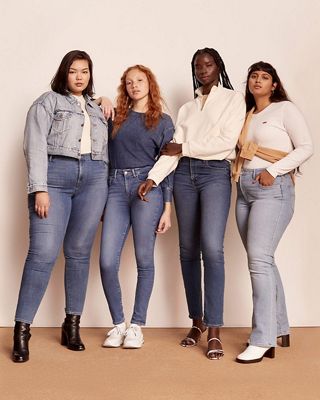 women in jeans