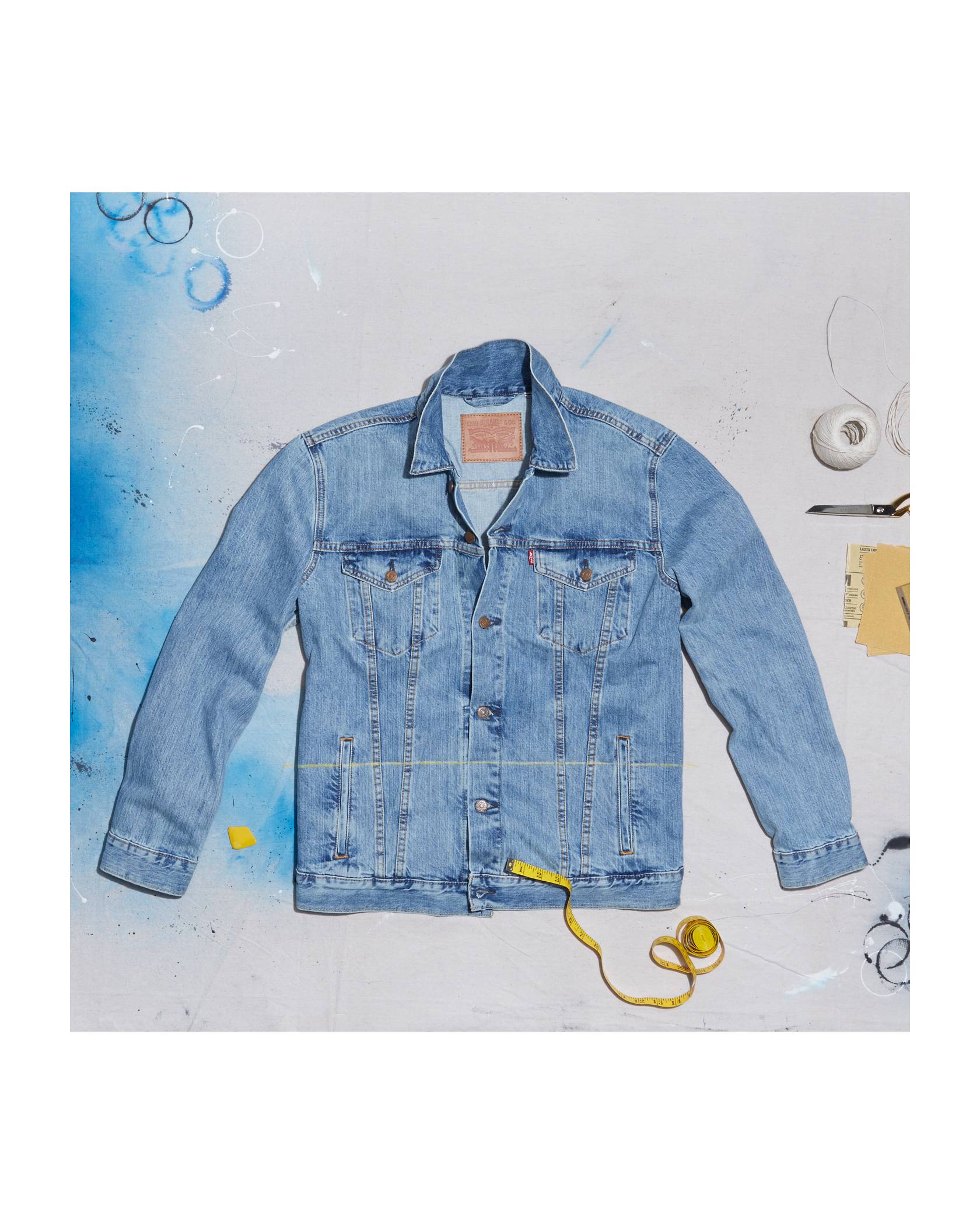 To Crop a Jean - DIY Cropped Denim Jacket | Off The Cuff