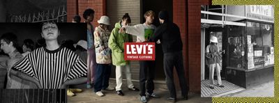 Levi's vintage clothing featuring acid house style