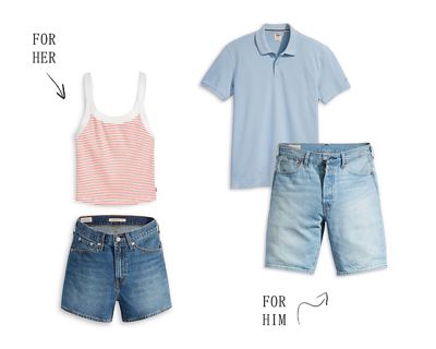 Flat lay outfit styling for outdoor activities