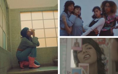 Three image collage of MARÍA OSUDA