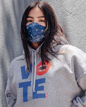 women vote sweatshirt