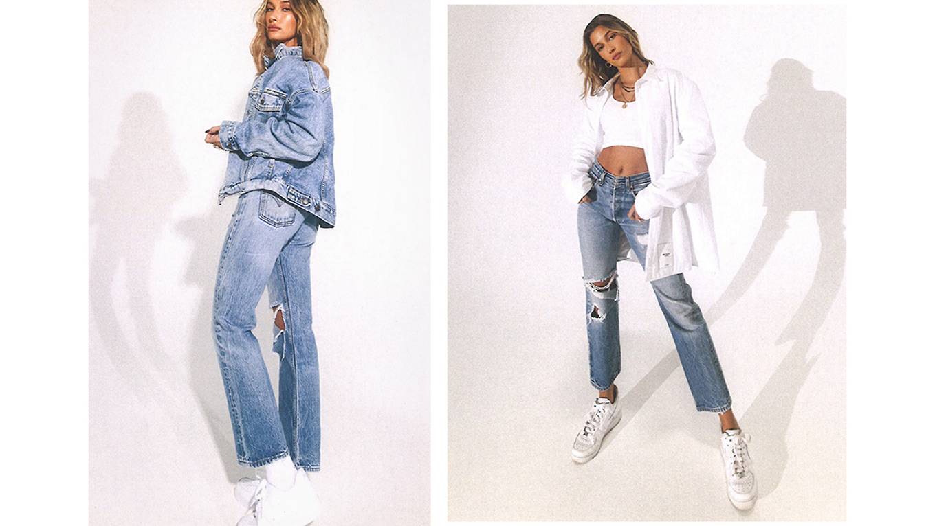 Hailey in different looks