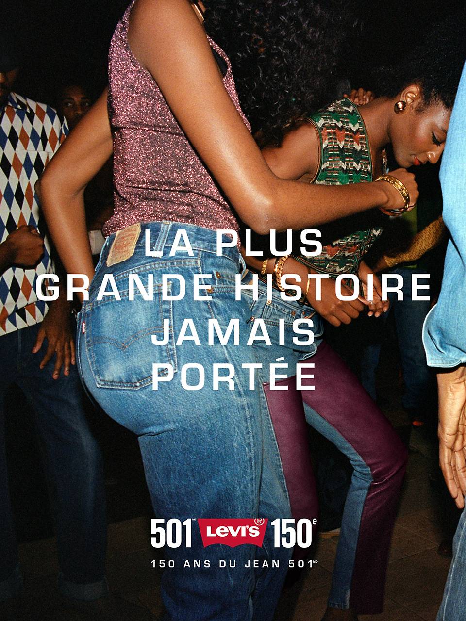 Woman wearing Levi’s® celebrating 150 Years of the Levi’s® 501® jean.