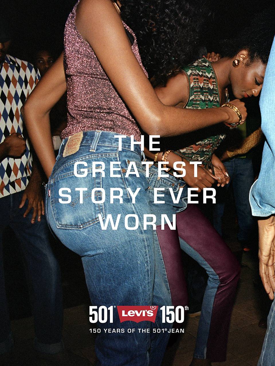 Woman wearing Levi’s® celebrating 150 Years of the Levi’s® 501® jean.