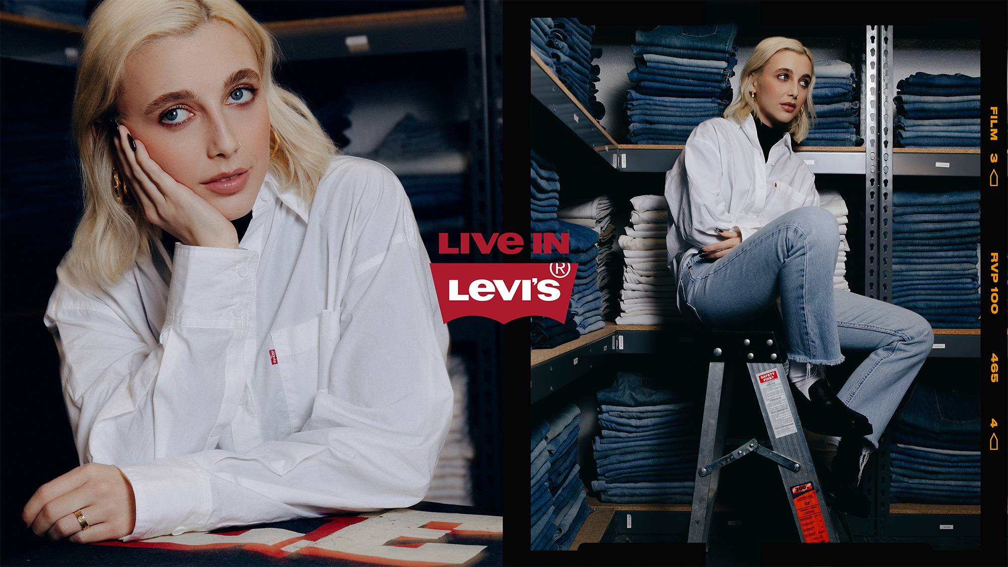 Finding the Perfect Vintage Levi's® With Emma Chamberlain